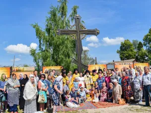 Торжественное открытие и освящение мемориала памяти жертв политических репрессий 30-х годов XX века состоялось в Николо-Погосте