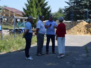 Ремонт здания Ковригинской школы идёт полным ходом!