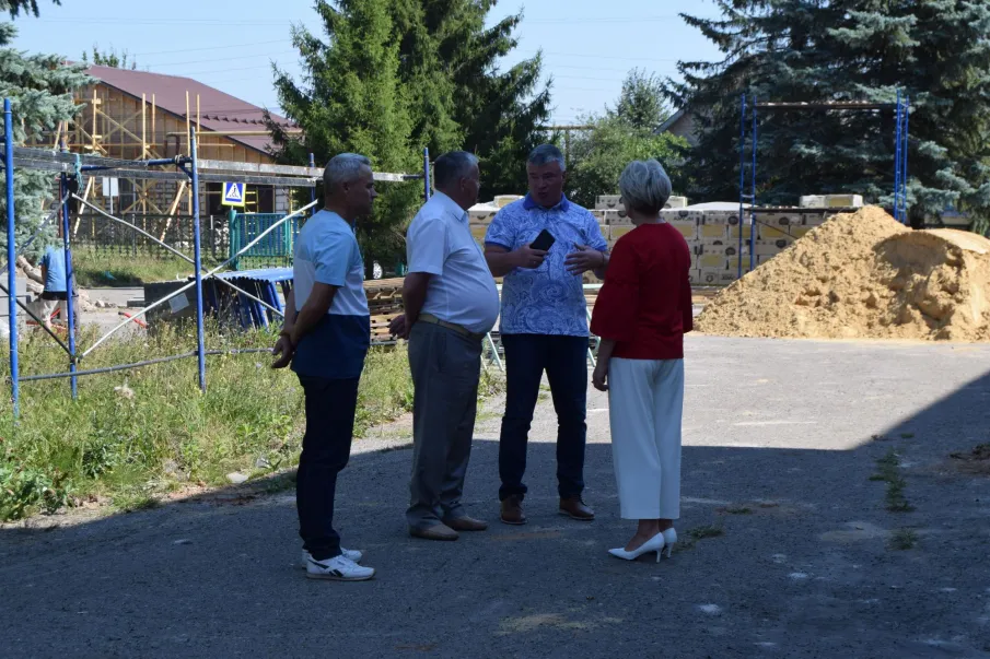 Ремонт здания Ковригинской школы идёт полным ходом!