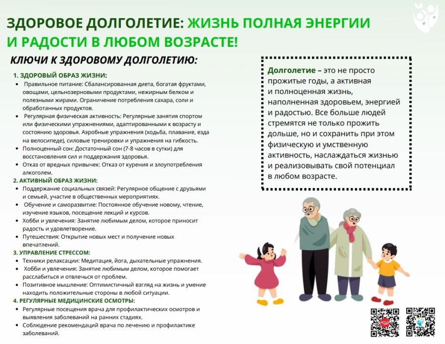 Правильное питание для здорового долголетия