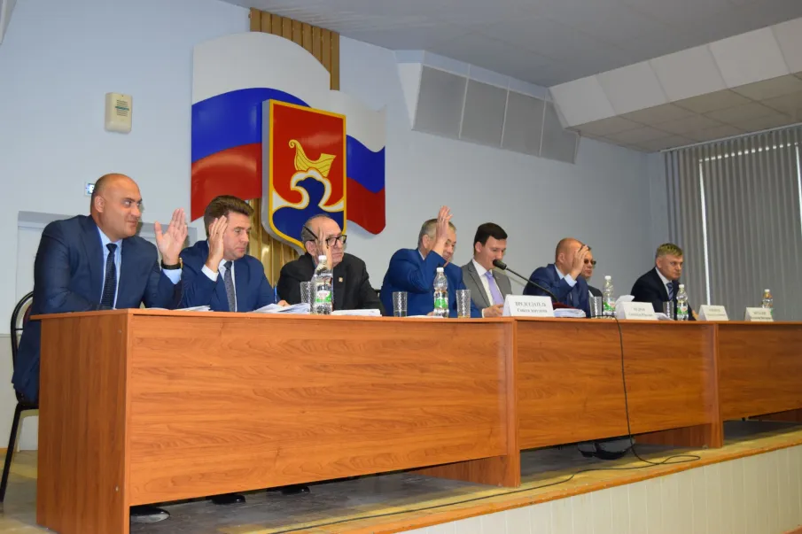 Первое заседание Совета депутатов