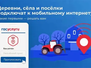 Городецкий округ участвует в голосовании за подключение к мобильному интернету малых населённых пунктов