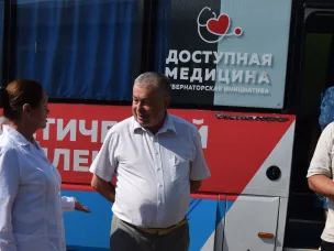 В Городецком районе работает "поезд здоровья"!